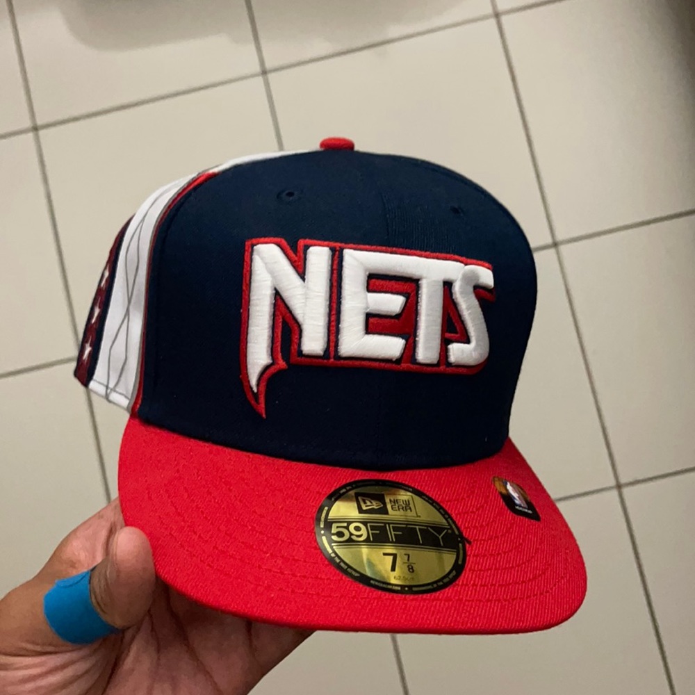 Brooklyn Nets New era Hat 70th year Anniversary